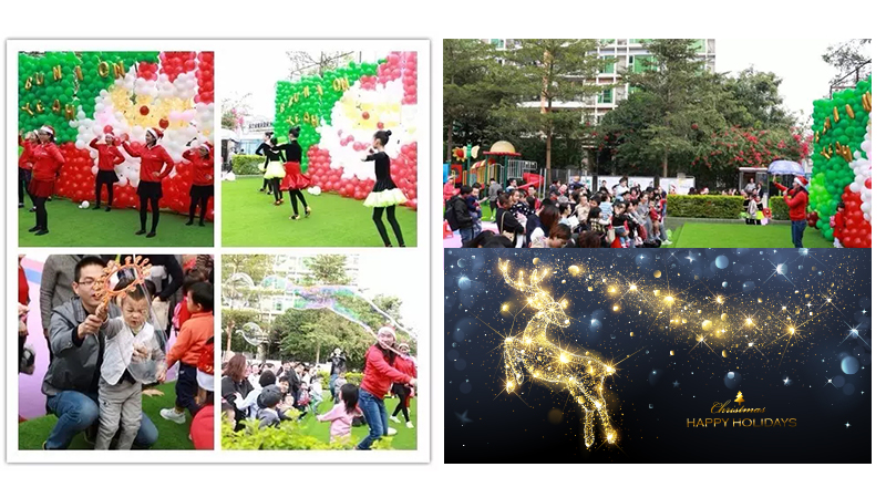 BBunion国际早教广州黄埔中心活动花絮：圣诞童乐会