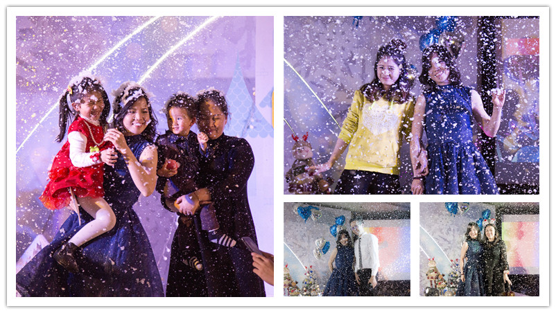 BBunion国际早教厦门世贸中心活动花絮：圣诞冰雪晚宴